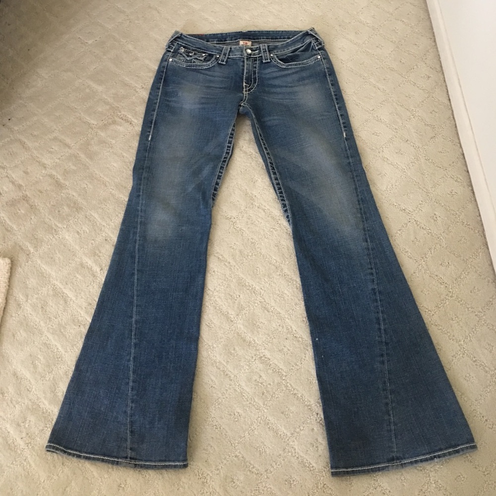 True Religion with Rhinestone Pocket Size 31